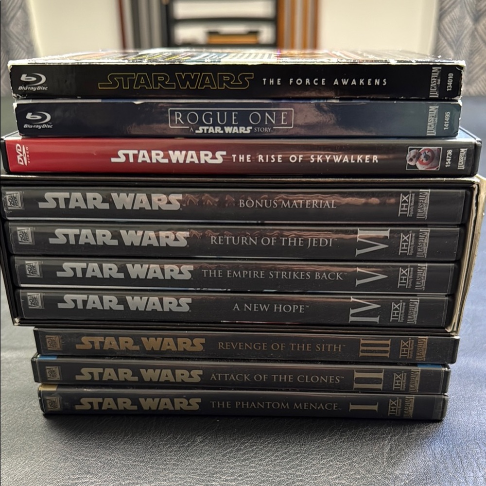 Star Wars Movie Collection Blu-ray and DVD Set